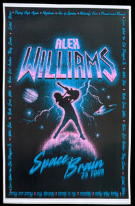 SIGNED SPACE BRAIN TOUR POSTER
